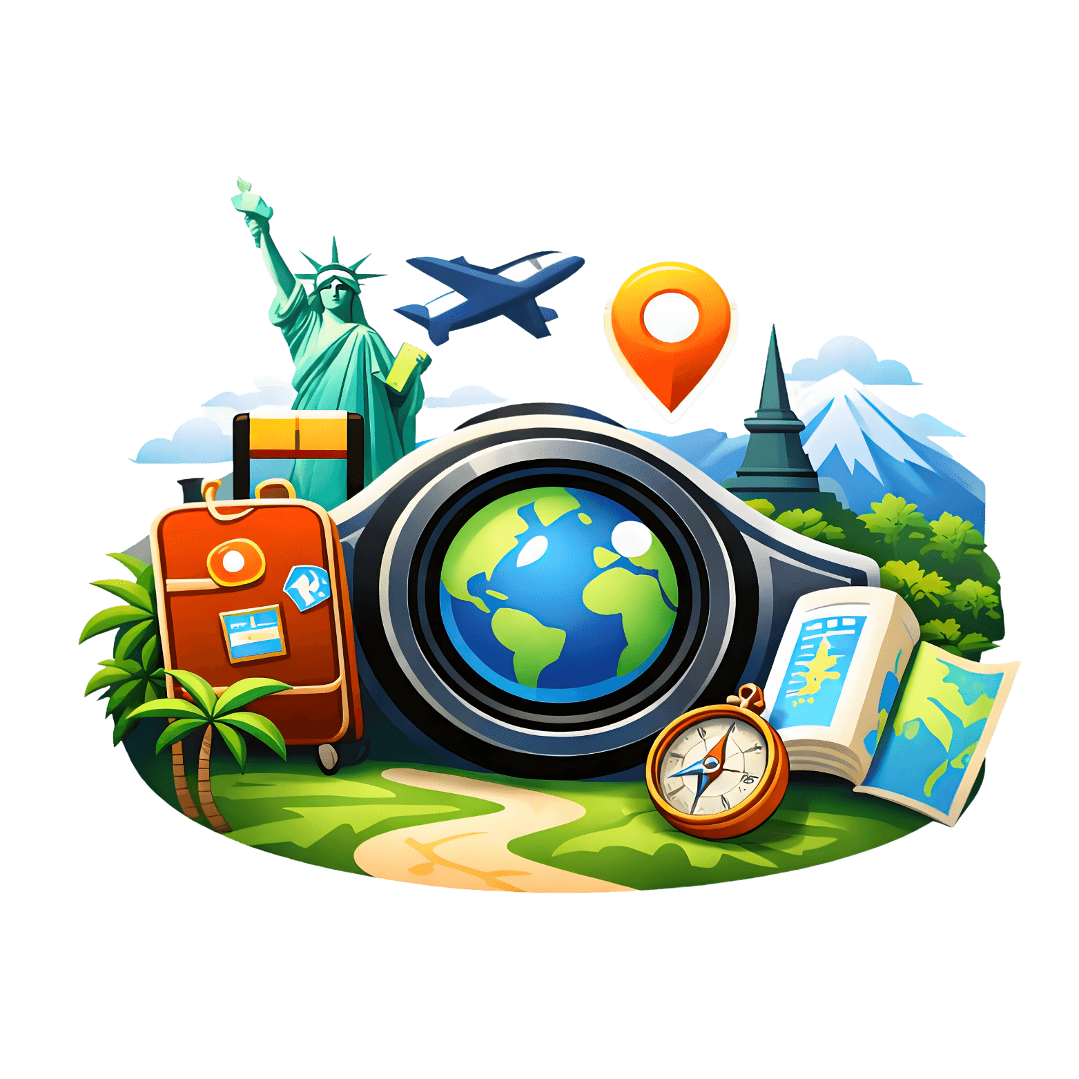 Travel feature icon